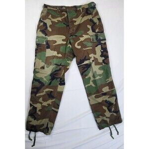 USGI Woodland BDU Pants Military Camoflauge Trousers Field Pant Medium-Short